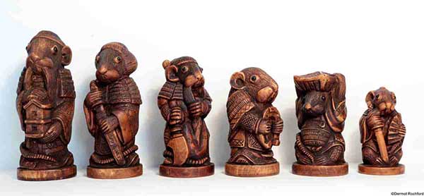 Antique Jaques Chess Set