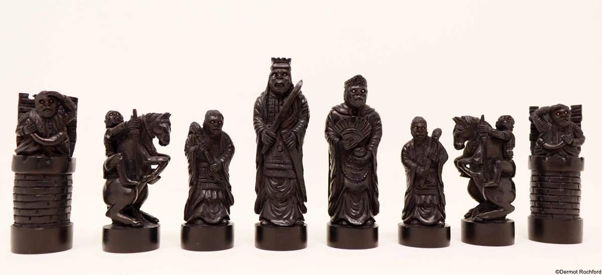 Carved Chess Set