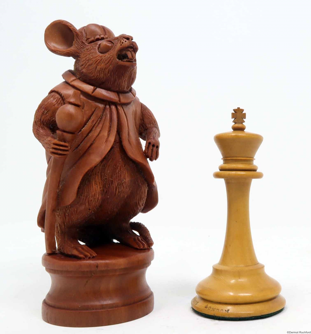 Commisioned Rat Chess Set