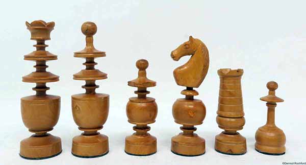 Carved Chess Set