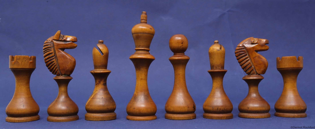 Antique Dublin Chess Set