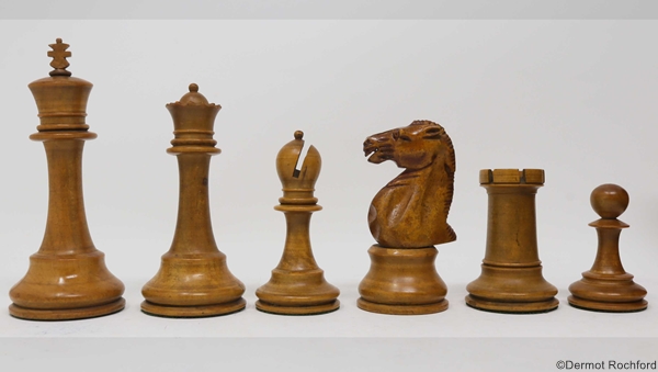 Antique Whitty Chess Set