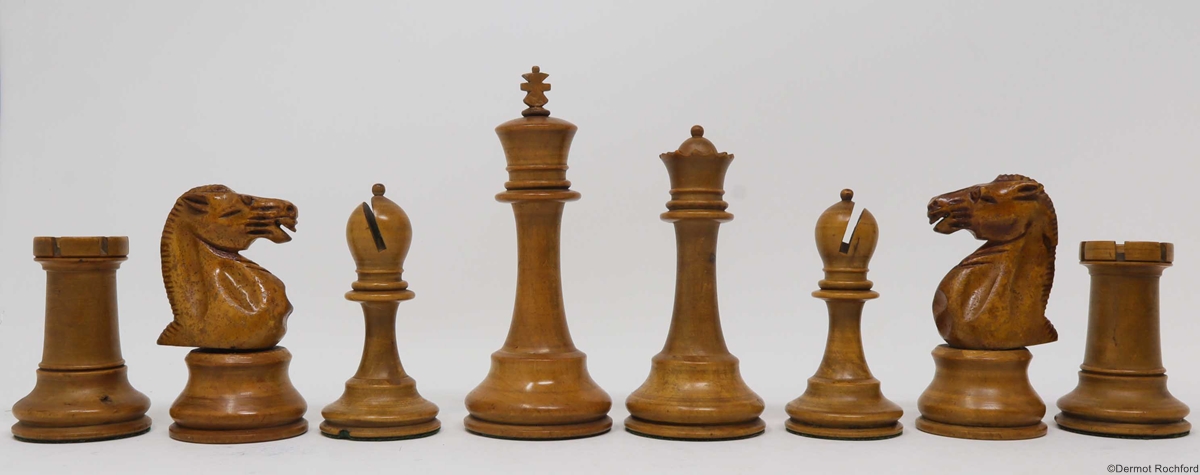 Antique Whitty Chess Set