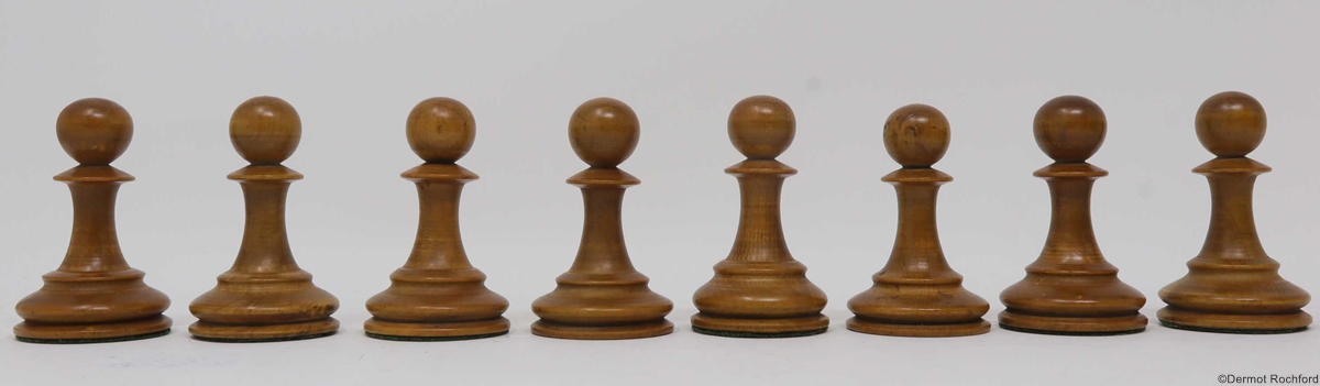 Antique Whitty Chess Set