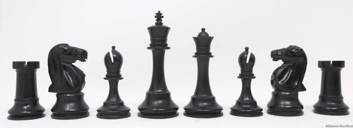 Antique Whitty Chess Set