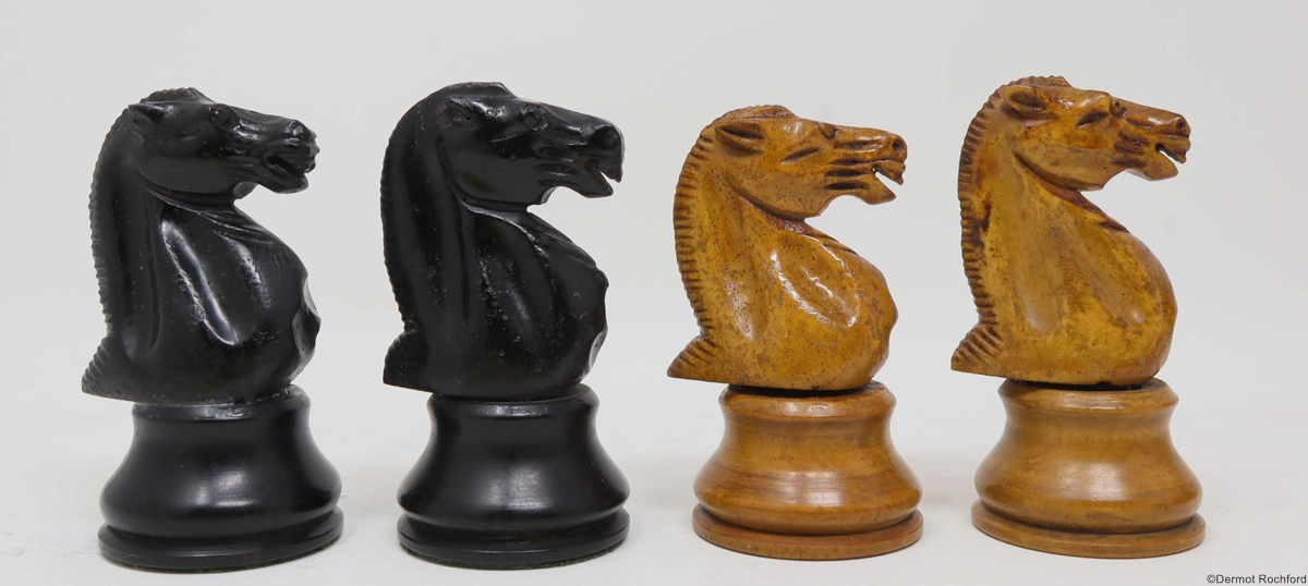 Antique Whitty Chess Set